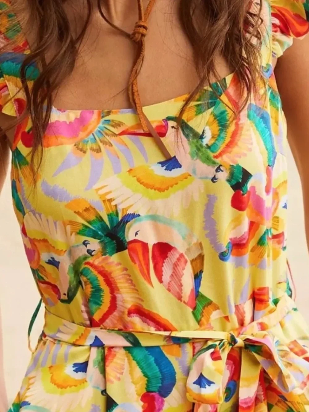 FARM RIO x ANTHROPOLOGIE Romper - Picture 2 of 8
